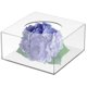 thumbnail image 2 of Acrylic cake display tray square tray refillable base DIY for birthday wedding party display 15X15X10cm, 2 of 5