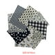 thumbnail image 5 of Algodón para coser tela para acolchar Patchwork DIY ropa costura artesanía patrón de estrellas tela 50x50cm 7 Piezas Scienceny HA1644-04, 5 of 5
