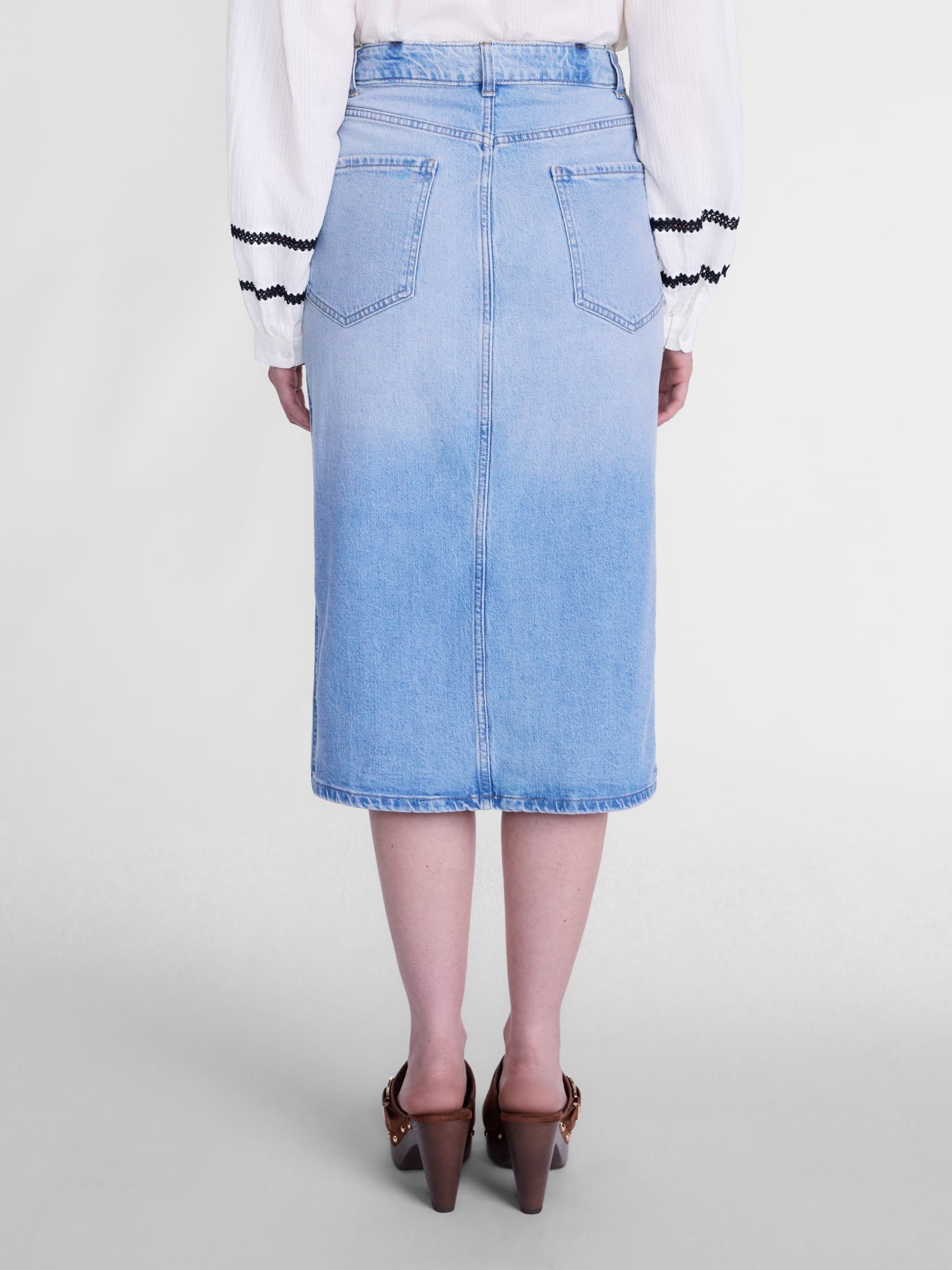 Scenario Women's Denim Skirt, Sizes 0-20