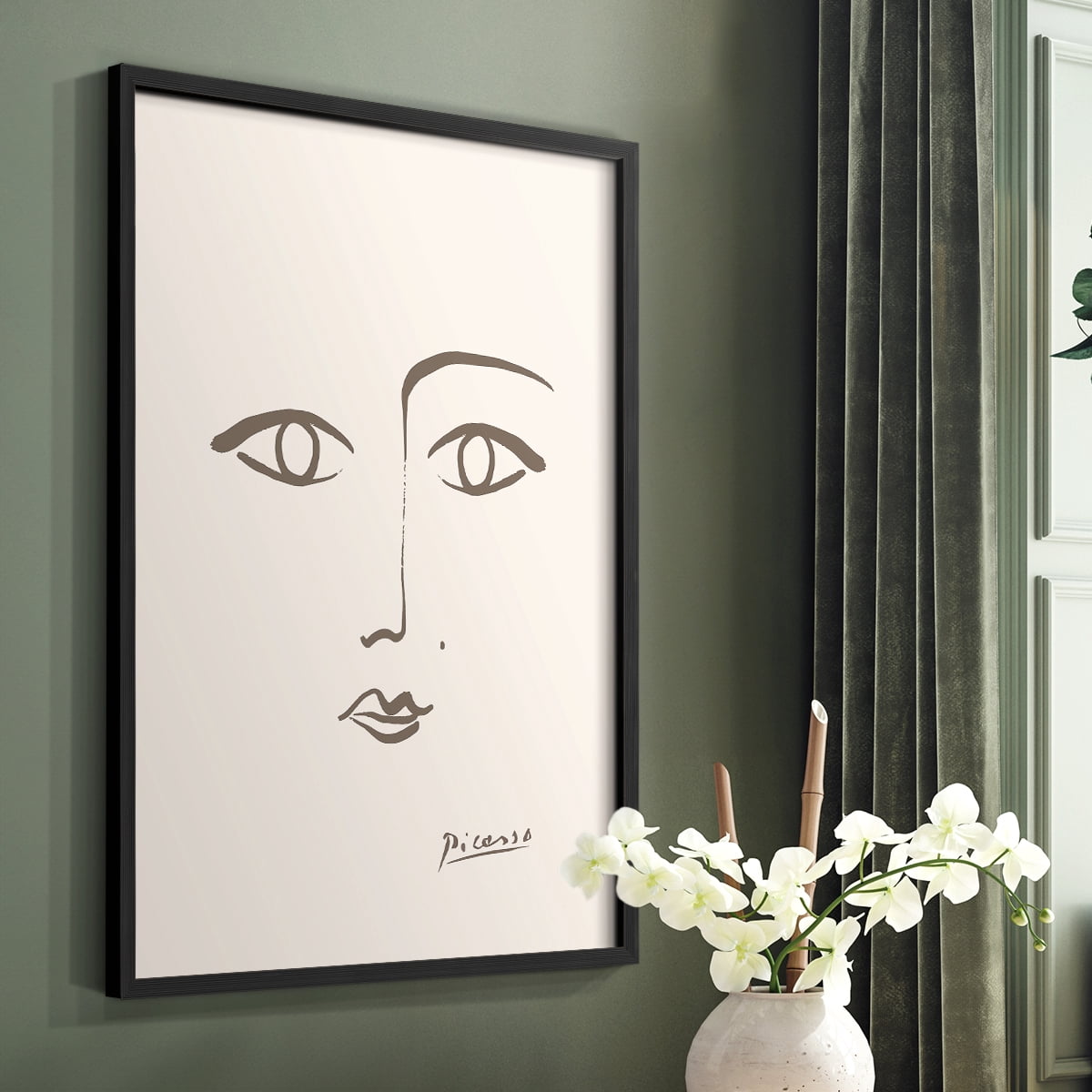 Matisse CCXXII in Solid Wood 8 x 10 Framed Print