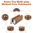 thumbnail image 3 of 2Pcs Upgraded Kitty+Kurlzs Cat Toy, Enhanced Magnet Kitty Curls Cat Scratcher, Multi-Shape KittyKurls Cat Scratcher with Play Balls, Twisty Paws Cat Toy for Indoor Cats, 3 of 7