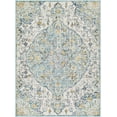 thumbnail image 7 of Hauteloom Whippany Living Room, Bedroom Area Rug - Traditional - Light Blue, Beige, Light Slate - 6'7" x 9', 7 of 7