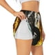thumbnail image 1 of Balery Yin Yang Pantalones cortos deportivos para mujer con forro y dos bolsillos, elásticos, para entrenamiento, gimnasio, yoga-Small, 1 of 7