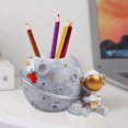 thumbnail image 3 of ZHAOCHENG Portalápices dorado para niños, astronautas, regalo para niños para el regreso a clases, 3 of 4
