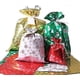 thumbnail image 1 of Christmas Bags, 40Pcs Santa Wrapping Gift Bag in 4 Sizes and 4 Designs, with Ribbon Ties and Tags, 1 of 5