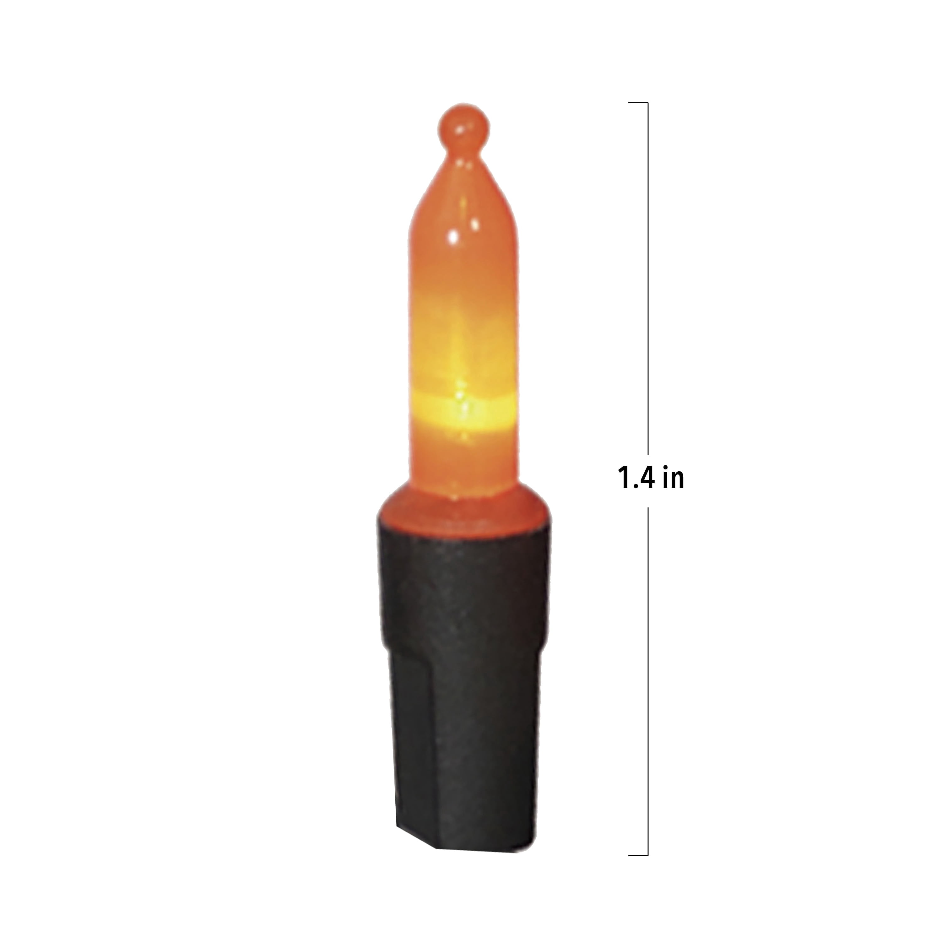 Indoor/Outdoor 50-Count LED Mini String Lights, Multicolor, 9.5', Halloween by Way To Celebrate