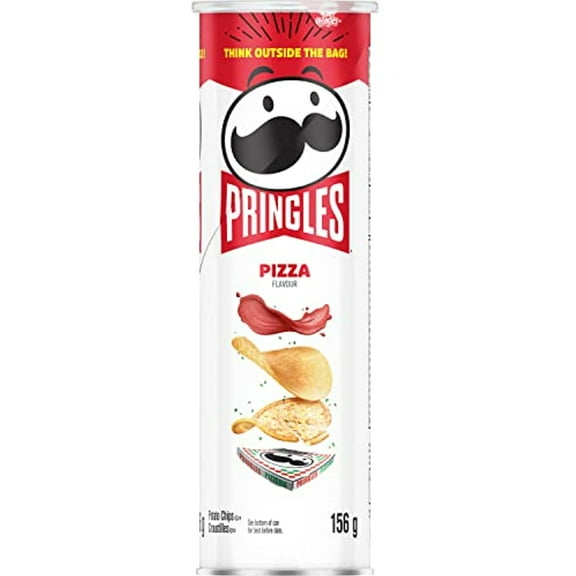 Pringles, Pizza Chips, 156G/5.50Oz, (Imported From Canada)