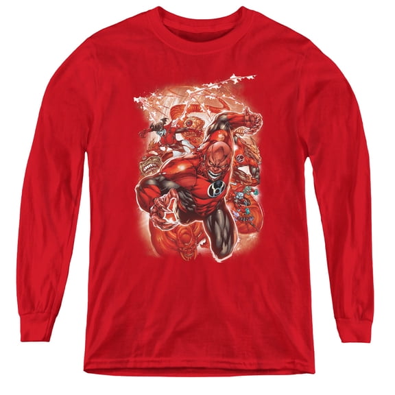 Green Lantern - Red Lanterns #1 - Youth Long Sleeve Shirt - Large