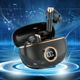 thumbnail image 2 of True Wireless Earbuds, M85, In Ear Bluetooth Headphones with Bluetooth 5.3, Noise Reduction, HiFi Stereo for Travel and Music, Black, 2 of 3