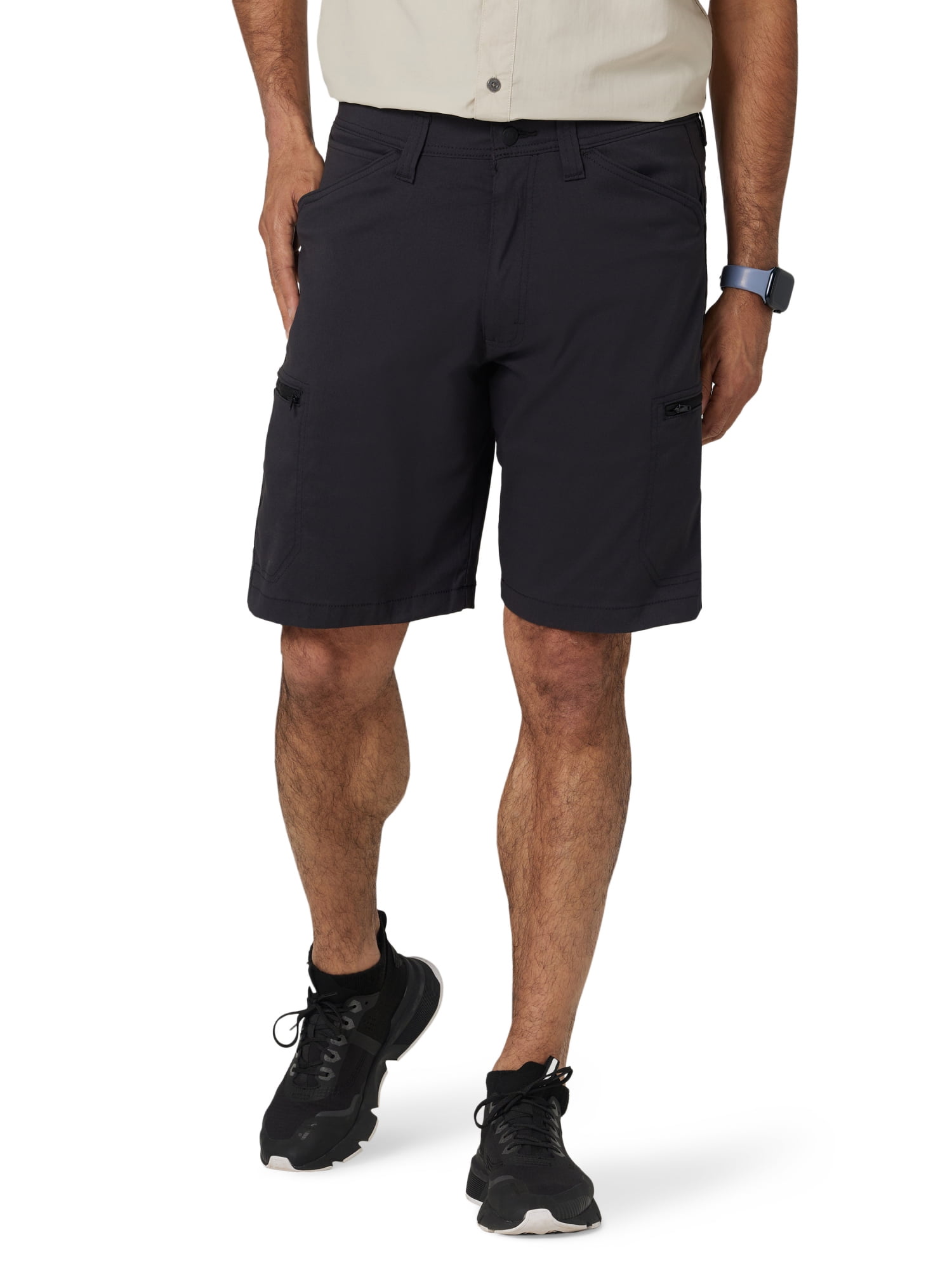 Wrangler Men's & Big Men's Performance Zip Cargo Shorts with UPF 50, Sizes 30-48
