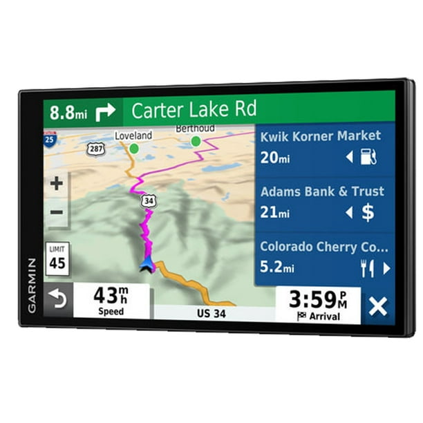 Garmin DriveSmart 65 & Traffic with Included Cable & Weighted Mount + More - Walmart.com