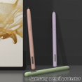 thumbnail image 2 of For Samsung Galaxy Tab S9 FE+ S9 FE S6 Lite S7 FE S8 Ultra S9 Plus Silicone Pencil Case Tablet Touch Stylus Pen Solid Color Grey Tab S9 FE S9 FE, 2 of 5
