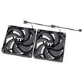 thumbnail image 4 of Thermaltake CT140 PC Cooling Fan 2-Fan Pack CL-F148-PL14BL-A, 4 of 6