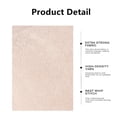 thumbnail image 6 of Enova Home Ultra Soft Stretch Fabric Wing Chair Slipcover Armchair Slipcovers Furniture Protector (Ivory), 6 of 6