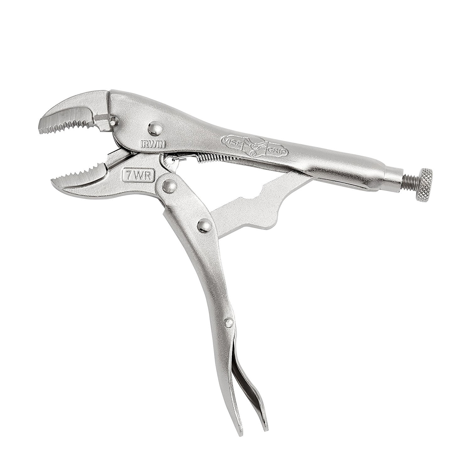The Original™ Curved Jaw Locking Pliers with Wire Cutter, 7” IRWIN VISE-GRIP 7WR