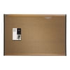 Quartet Prestige Bulletin Board, Brown Graphite-Blend Surface, 36 x 24, Maple Frame