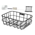 thumbnail image 2 of Portaequipajes delantero para bicicleta, organizador versátil para hombres y mujeres, práctico y fácil de instalar, cesta para bicicleta de aleación Estilo negro A, 2 of 8
