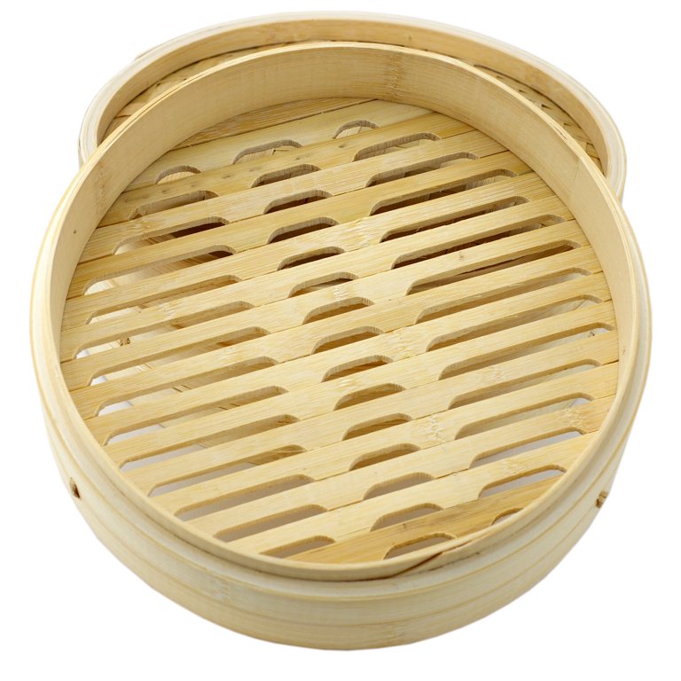 Asian Bamboo Steamer 10 inch Rice Steamer