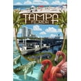 thumbnail image 3 of Tampa, Florida - Montage - Lantern Press Artwork (12x18 Gallery Wrapped Stretched Canvas), 3 of 8