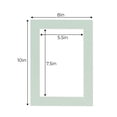 thumbnail image 2 of Honeydew Acid Free 8x10 Picture Frame Mats with White Core Bevel Cut for 6x8 Pictures - Fits 8x10, 2 of 2