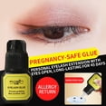 thumbnail image 2 of Waterproof Eyelashes Extension Glue Eye Makeup Tool Long Lasting Lashes Grafting Tool No Stimulation Painless Fast Dry Grafting Eyelashes Glue Beginners, 2 of 8