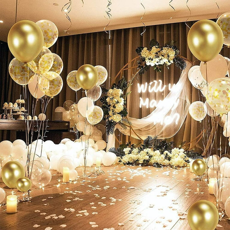 Balloons Accessories Foil Balloon Ribbon Laser Gold Silver Ribbon For  Wedding Birthday Party Decoration Festival Event Supplies - Ballons &  Accessories - AliExpress
