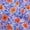 Purple, variant on oneOone Polyester Spandex Orange Fabric Florals Sewing Craft Projects Fabric Prints By Yard 56 Inch Wide