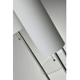 thumbnail image 3 of Adesso Trio Satin Steel Floor Lamp - 1-Light Brushed Steel Nickel Satin, 3 of 7
