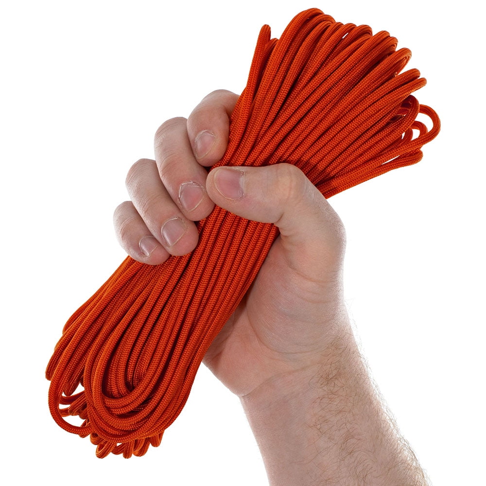 1000 Foot Spool 550 Paracord Rope 7 strand Parachute Cord Thin Red Line 