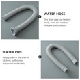 thumbnail image 3 of OULII 3Pack Silver Bendable Drain Pipe for Bathroom Sink 5.6In x 5.6In, 3 of 7