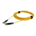 thumbnail image 2 of AddOn 2m ST OS1 Yellow Patch Cable - Patch cable - ST/UPC single-mode (M) to ST/UPC single-mode (M) - 2 m - fiber optic - duplex - 9 / 125 micron - OS1 - halogen-free - yellow, 2 of 8