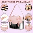 thumbnail image 6 of Matein 15.6inch Laptop Backpacks for Women, 3 in 1 Laptop Tote Bag with Bow for School and Work, Pink, 6 of 9