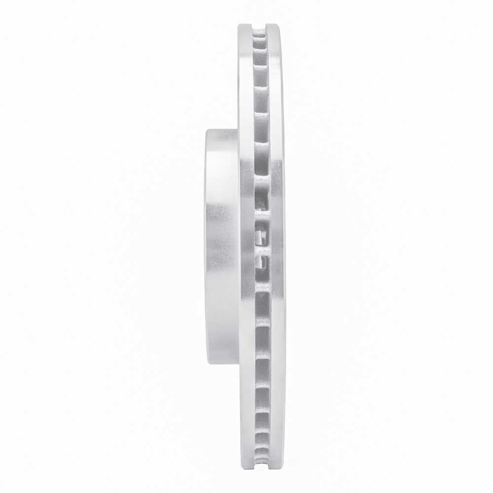 Dynamic Friction Company 631-67012R DFC Brake Rotor - Drilled And Slotted - Silver