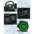 thumbnail image 4 of Garvee 24V 9Ah Kids Ride On Go Kart Toy, High Speed Drifting Car with Two Motors, Full Metal Frame, Music, Power Display, Racing Car for Kids 8-12, 4 of 9