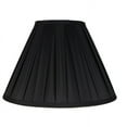 thumbnail image 3 of Urbanest Empire Box Pleat Lamp Shade, 6x14x9", Burgundy, 3 of 3