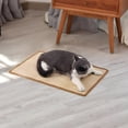 thumbnail image 4 of XIBUFE Cat Scratcher Mat, 23.6 X 15.7 Inch Natural Sisal Cat Scratch Mats, Horizontal Cat Floor Scratching Pad Rug with Sticky Tapes, Protect Sofa and Carpet, 4 of 9