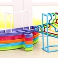 thumbnail image 2 of Bearachild Percha para abrigos Soporte de almacenamiento Compañero Soporte Estante de acabado con asa Organizador que ahorra espacio Estante de Almacenamiento y organización del hogar Blanco, 2 of 6