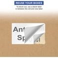 thumbnail image 2 of 100 Half Sheet Address Mailing Labels Self Adhesive Shipping Label 8.5 x 5.5 50 sheets, 2 of 3