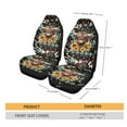 thumbnail image 7 of Kuiaobaty 2 Pack Car Front Seat Covers Vehicle Seat Covers Tribal Highland Cattle Cow Sunflower Pattern Car Seat Protector Automotive Accessories Decoration Fit for Most Car Sedan Van Truck, 7 of 7