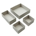 thumbnail image 5 of (2 pack) Better Homes & Gardens 4-Piece Hard-Sided Drawer Adult Organizer, Gray, 5 of 9