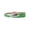 Lime Green, variant on 3/4 Inch (19mm) Rectangular Stitching Feather Edged Skinny Faux Patent Leather Dress Belt
