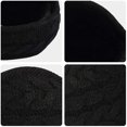 thumbnail image 5 of Orejeras de punto cálidas unisex Cachemira Invierno Calentador de orejas de piel para exteriores, 5 of 5