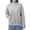 Grey, variant on Girls Solid Color Pullover Hoodie Casual Soft Sweatshirt for Kids Athletic Comfort Wear, Girl Sweatshirt Top(Pink,5-6Years)