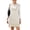 Light Khaki Houndstooth, variant on Zeagoo Women's Sweater Vest Dress Oversized Sleeveless V-Neck Casual Pullover Sweater Fall Winter Knit Slit Short Dress
