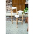 thumbnail image 4 of Flora Bunda FR313E-NEU 30'  Terrazzo Wood 3-tired Planter Stand, 4 of 4