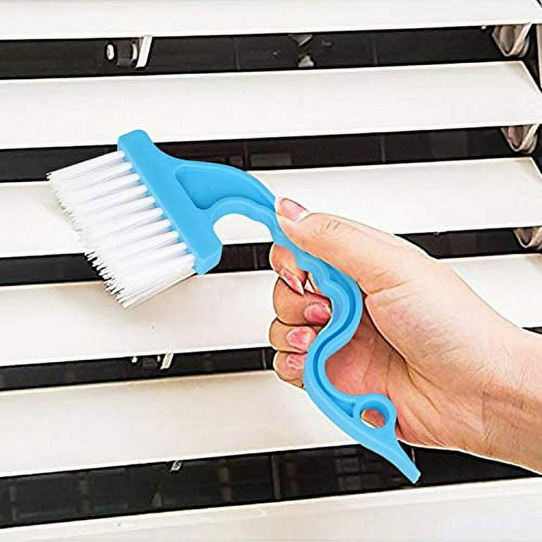 2 Pcs Window Track Cleaning Brush, Hand-held Window Cleaning Brush