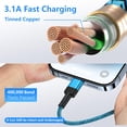 thumbnail image 4 of Cable de carga USB a iPhone de 6 pies/5 unidades para iPhone 14, 13, 12, 11, 4 of 7