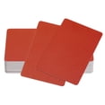 thumbnail image 1 of Uxcell 20Pcs Inkjet ID Cards, 30Mil Frosted Blank Inkjet Printable Cards Graphic Quality Waterproof Double Side Printing Cards for Inkjet Printers Badge Business Card, Red, 1 of 5