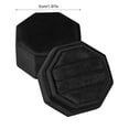 thumbnail image 5 of Giaone Velvets Wedding Rings Box Octagonal Storage Box Triple Rings Showcase Box, 5 of 8