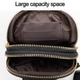 thumbnail image 4 of Texture pu women's chest bag Simple single shoulder messenger bag Wide shoulder strap leisure bag, 4 of 5